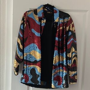 Vintage Sequin Jacket - Multicolor